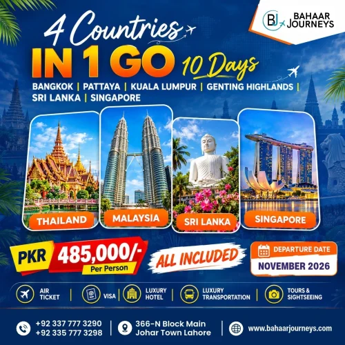 4 Destinations In One Tour