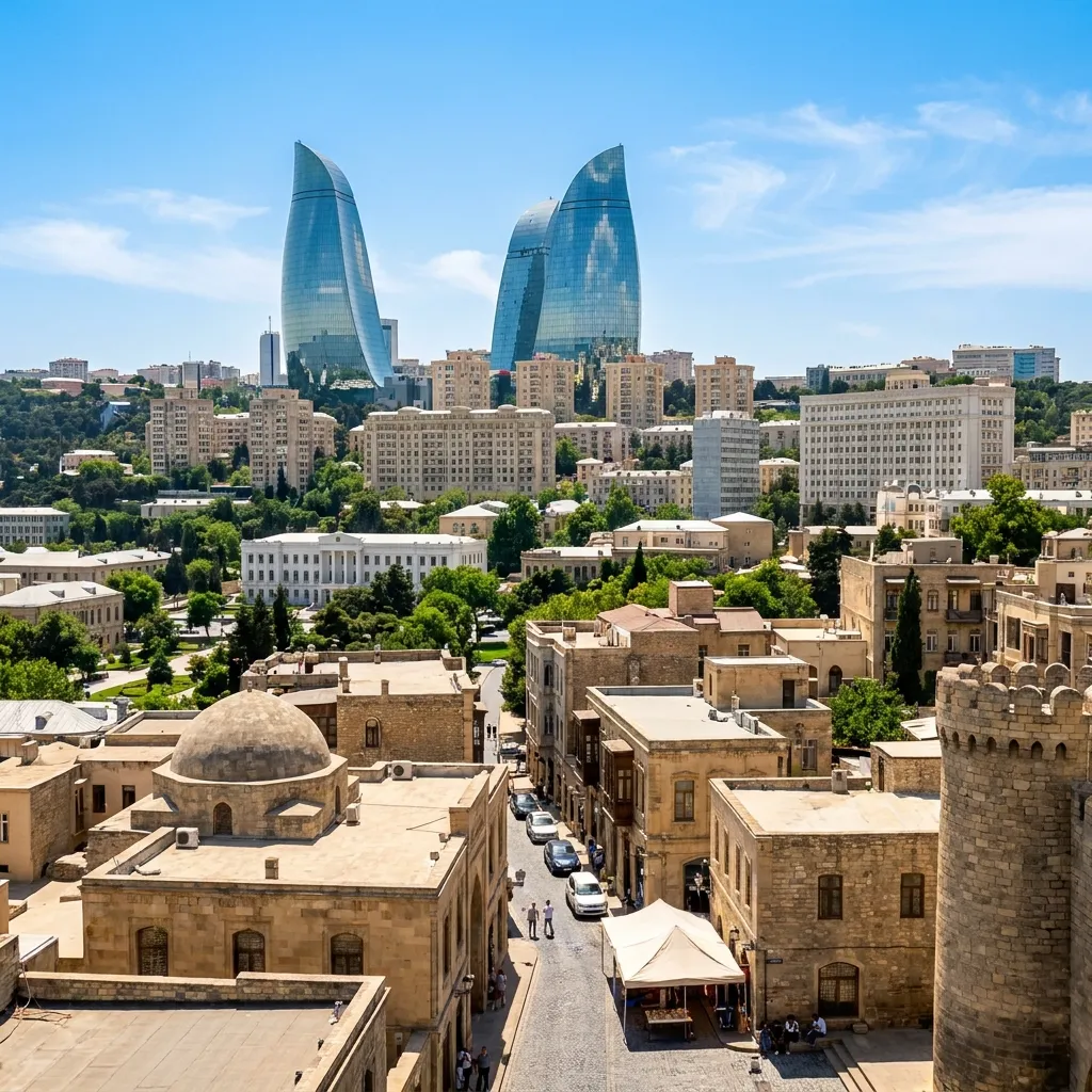 Baku tour package 5 days from Pakistan with flights hotel and breakfast by Bahaar Journeys